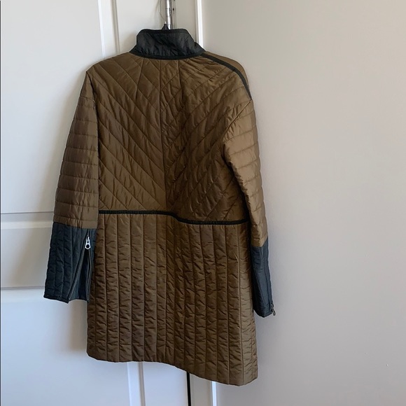 Madewell Brown and Black Puffer Jacket - Picture 2 of 12